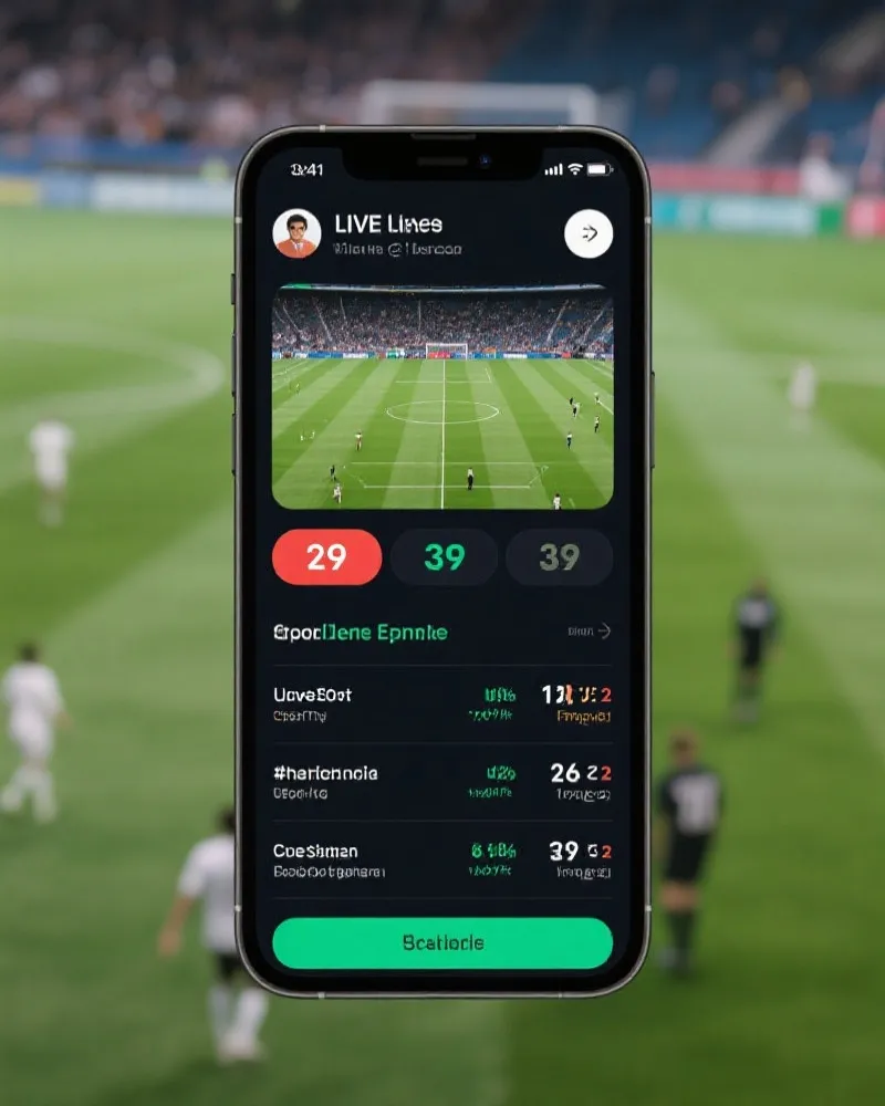 德甲直播手机APP界面